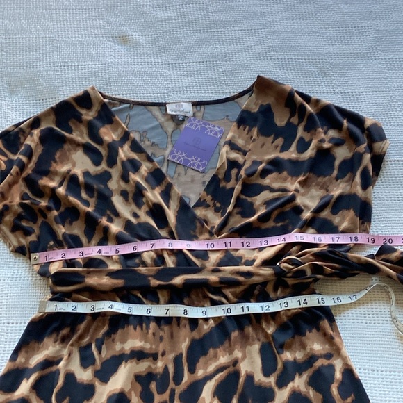 NWT Hot in Hollywood animal print dress size XL - Picture 8 of 9